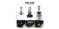 H11 Mini Low Profile Professional Led Bulb Kit 10000K