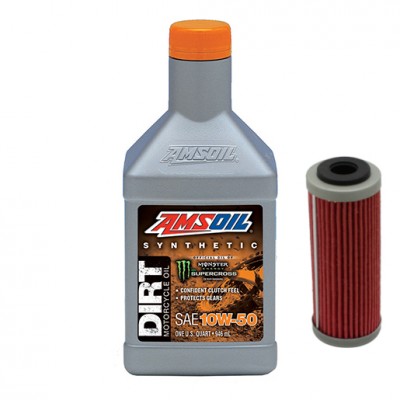 KTM Dirt Bike 400 EXC 2009  Engine Oil And Filter Duo Kit
