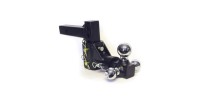 ADJUSTABLE TRI-BALL MOUNT 2'' X 2'', ROUND SHANK AND HOLE 1 1/4''