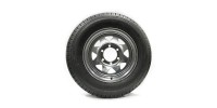 TIRE 225/75D15 8 PLY 2540 LBS AND GALVANIZED RIM 6 HOLES 2540 LBS VAIL SPORT