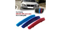 BMW 11 Bars Kidney Grille Color Cover Clips for 5 Series E60 E61 M5 03-10