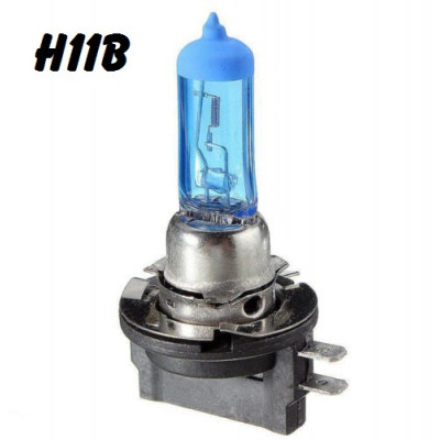 Halogen 55W H11B Headlight Bulb Light White Lamp 12V 6000K